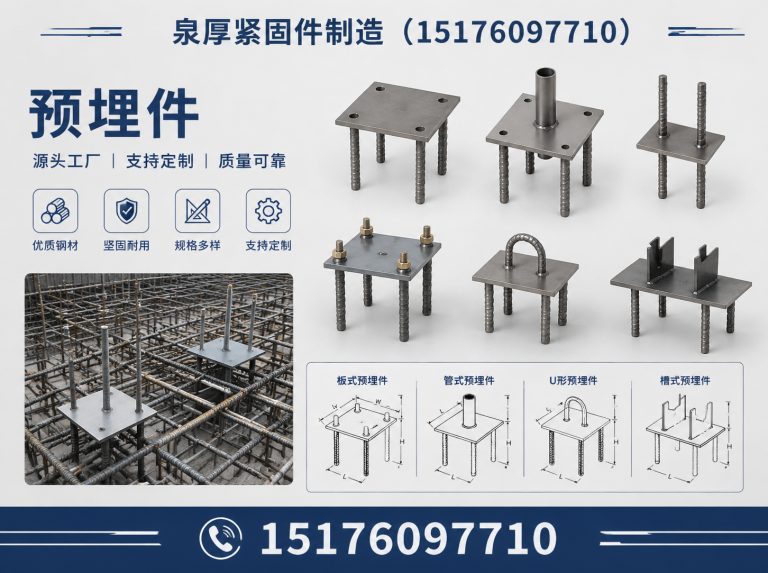 丛台区建筑预埋件展示图